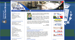 Desktop Screenshot of comune.serrasanbruno.vv.it